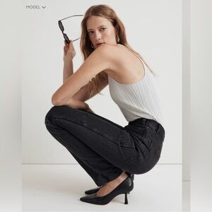 Madewell The '90s Straight Utility Jean size 32